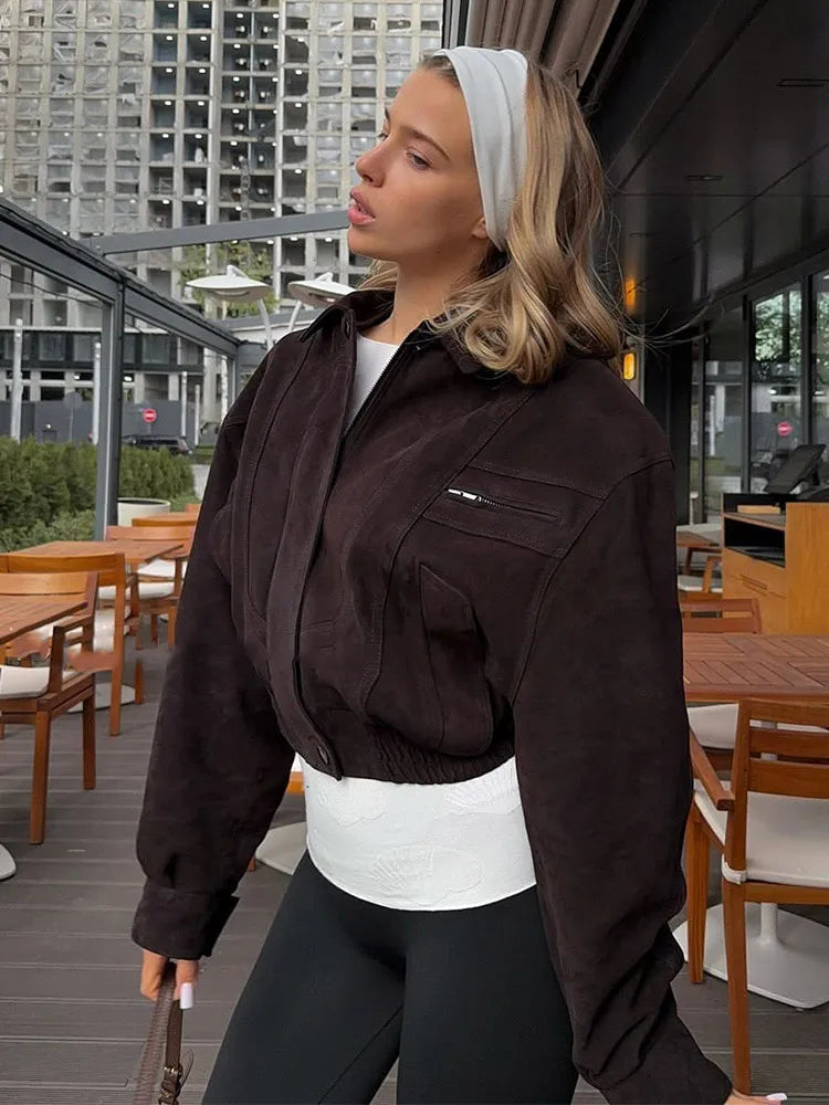 Lässige leichte Trenchcoat-Jacke