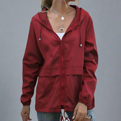 Giselle® | Leichte Windjacke mit Kapuze