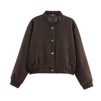 Damen Herbst Street Flight Jacke