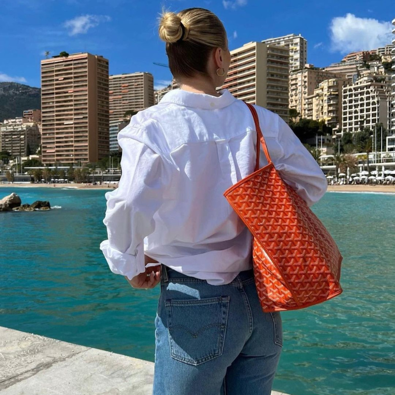 Stilvolle Tote Bag im Croyard-Stil