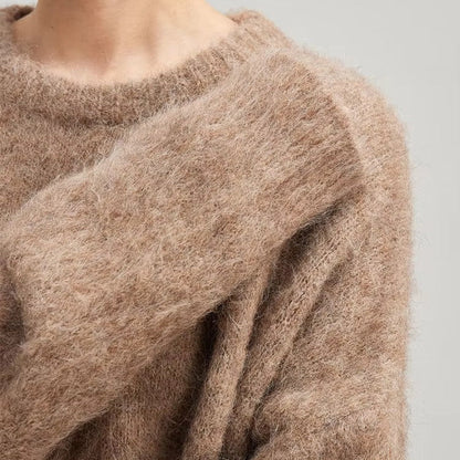Alpaka-Mischpullover – Gemütlicher Alltagsstil