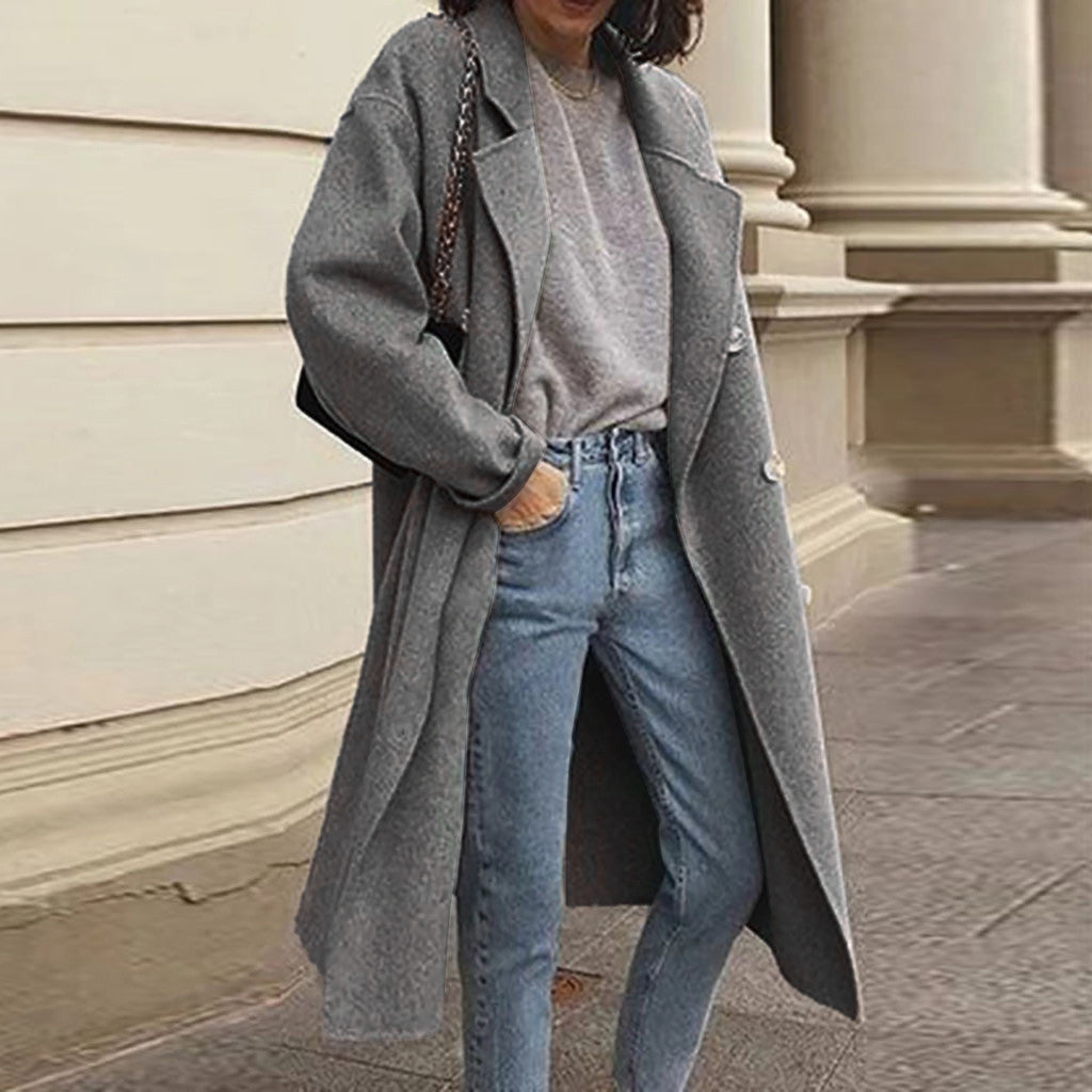Aila® | Stilvoller und vielseitiger langer Mantel