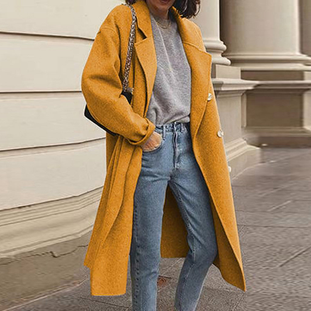 Aila® | Stilvoller und vielseitiger langer Mantel