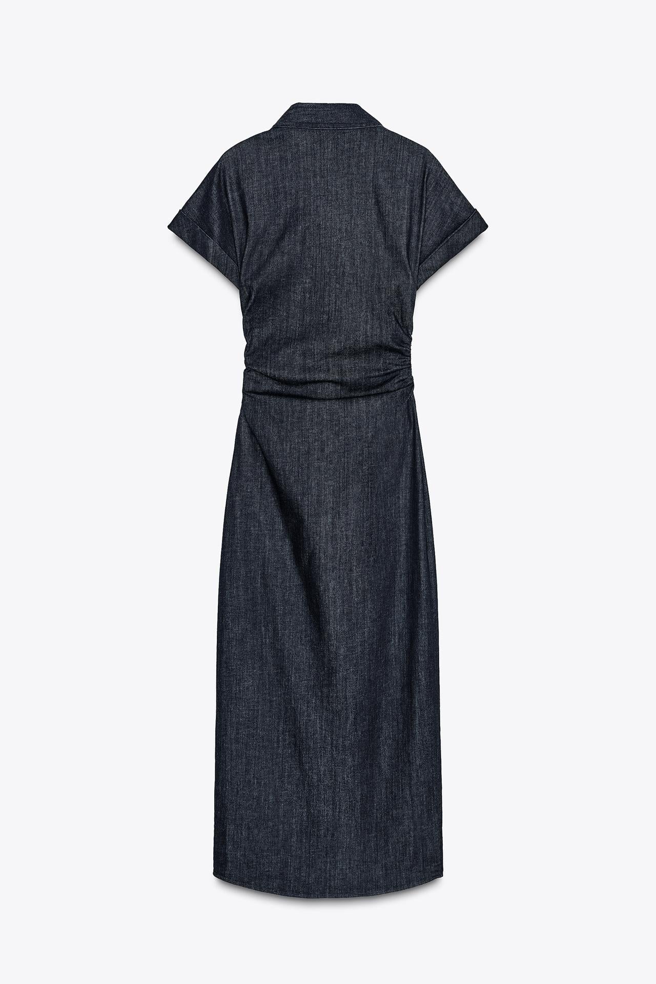 Lässiges Denim-Midikleid für den Alltag