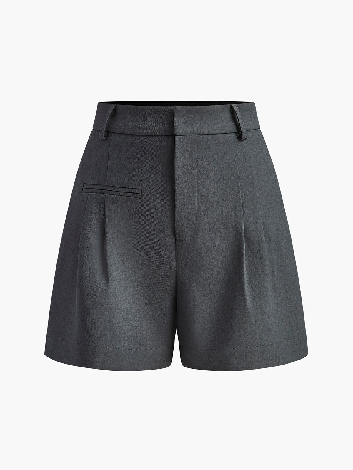 Halbtransparente Damen-Shorts mit mittlerer Taille