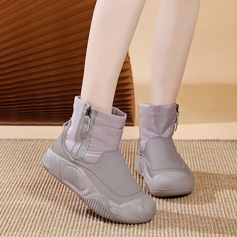 Gemütliche rutschfeste Damen-Winter-Schneestiefel