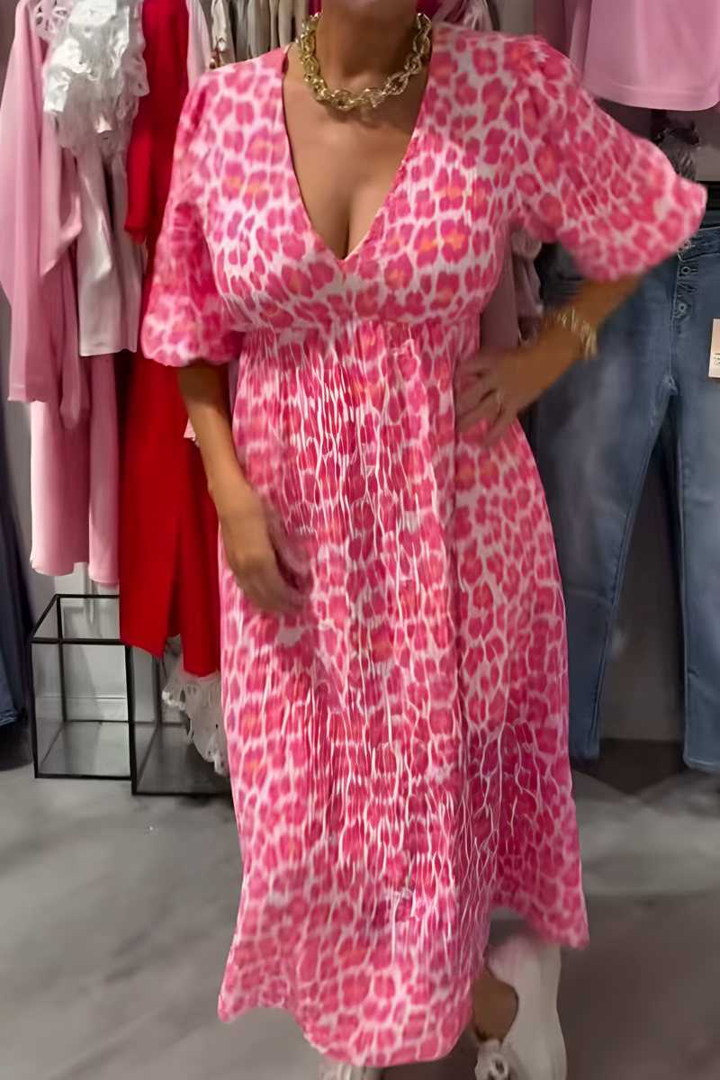 Luftiges Leinen-Sommerkleid