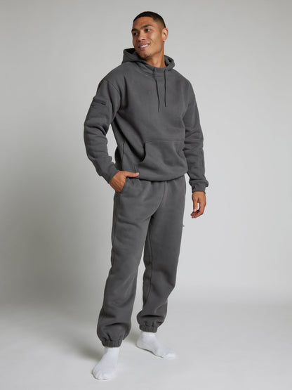 Gemütlicher Reise-Hoodie mit Flugmodus-Grafik