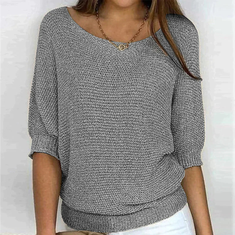 Gemütlicher Strickpullover für lässigen Komfort und Stil