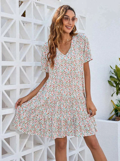 Amélie Moulin® | Sommer-Blumiges Kleid