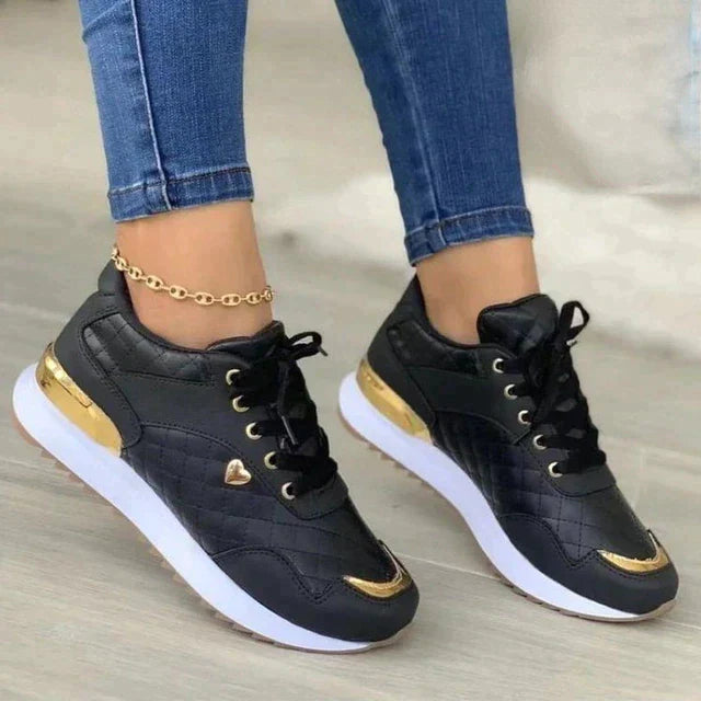 Paula ® I Damen Plateau Turnschuhe
