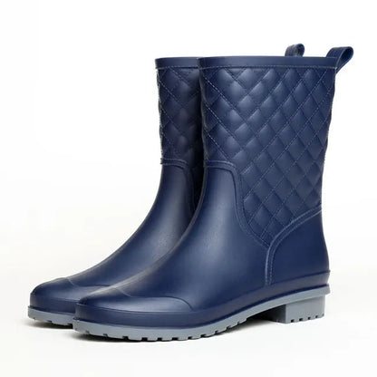 Emily® | Gesteppt Wasserdichte Regenstiefel