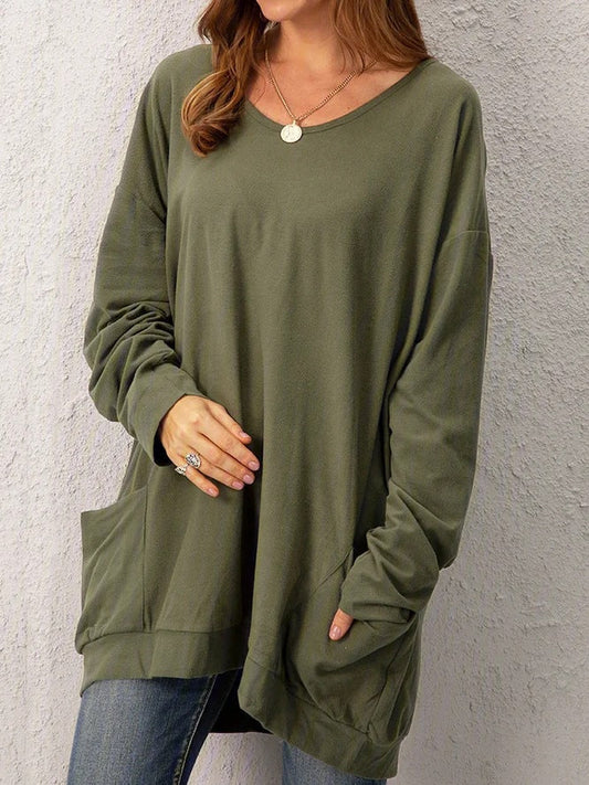 Rosalind® | Bequemer Lockerer Langer Pullover