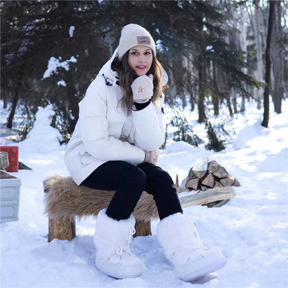 Gemütliche Kawaii Winter-Schneestiefel für Damen