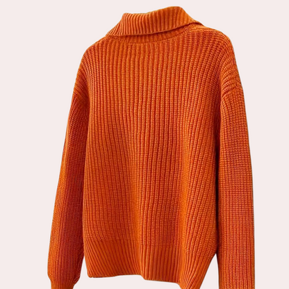 Gemütlicher eleganter Cardigan mit großen Knöpfen für Herbst und Winter
