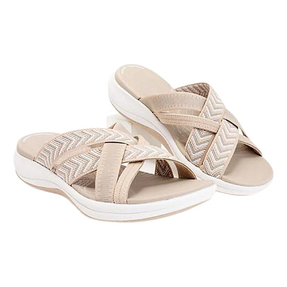 Atmungsaktive elegante orthopädische Sandalen für Damen