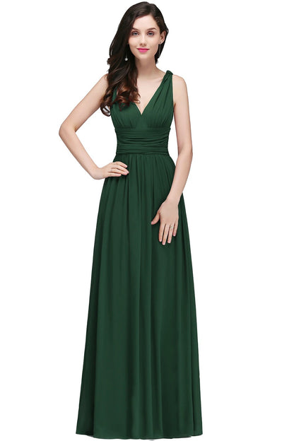 Viktoria® | Elegantes Abendkleid mit V-Ausschnitt