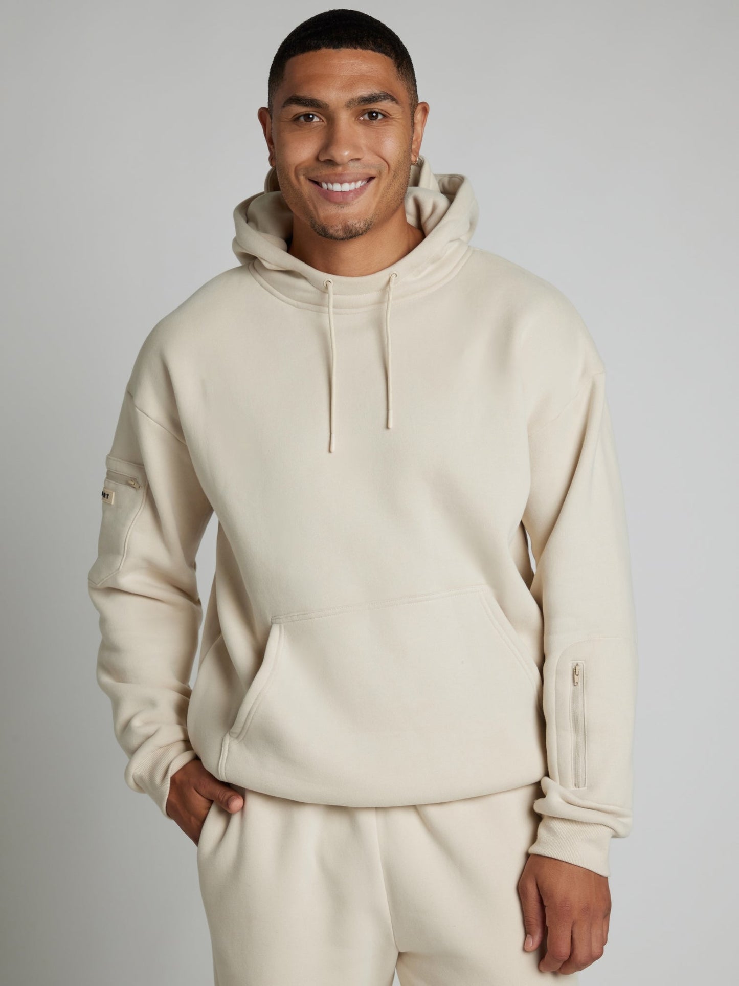 Gemütlicher Reise-Hoodie mit Flugmodus-Grafik