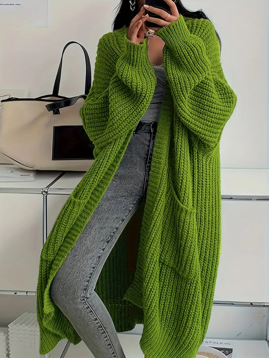 Gemütliche Strickcardigan mit Gürtel für Damen