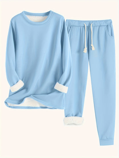 Gemütliches Strick-Loungewear-Set für entspannte Tage