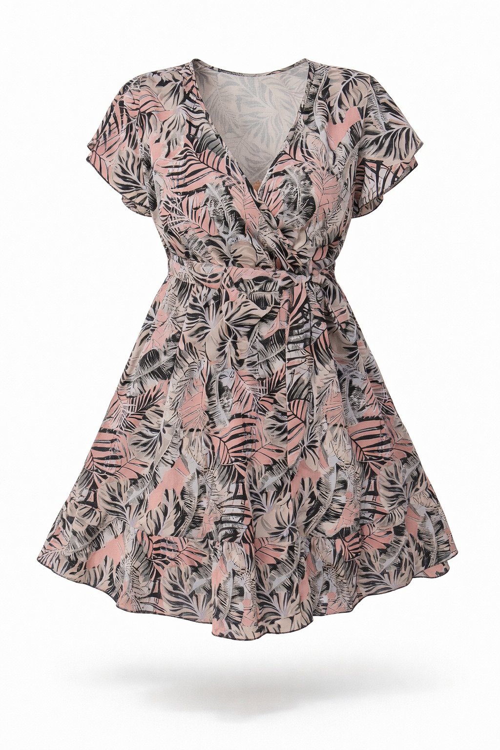 Locker sitzendes bedrucktes Rosalie Kleid