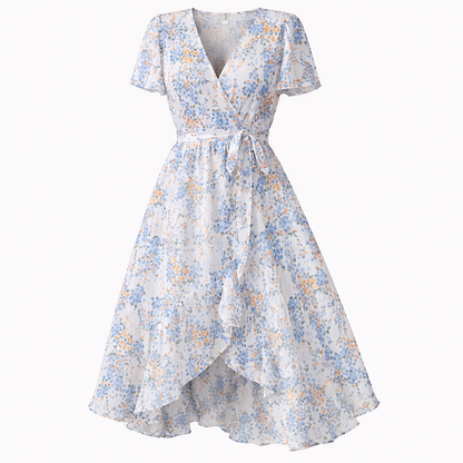 Blumiges Midikleid für Damen
