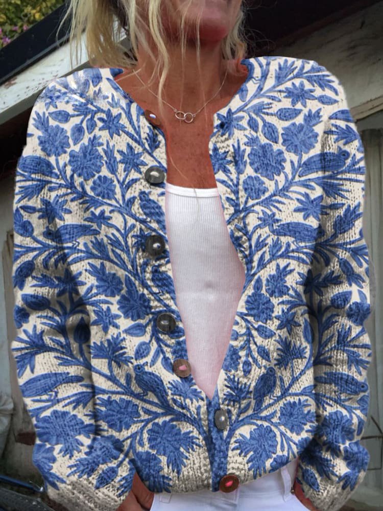 Gemütlicher Strickcardigan zum Schichten