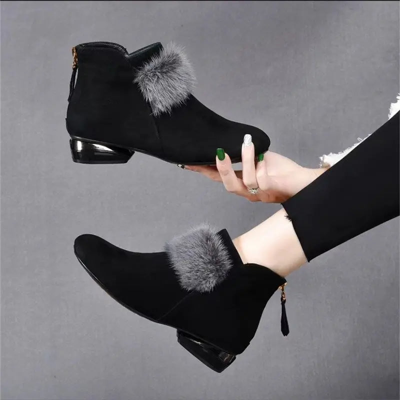 Schicke rutschfeste Stiefeletten für Damen
