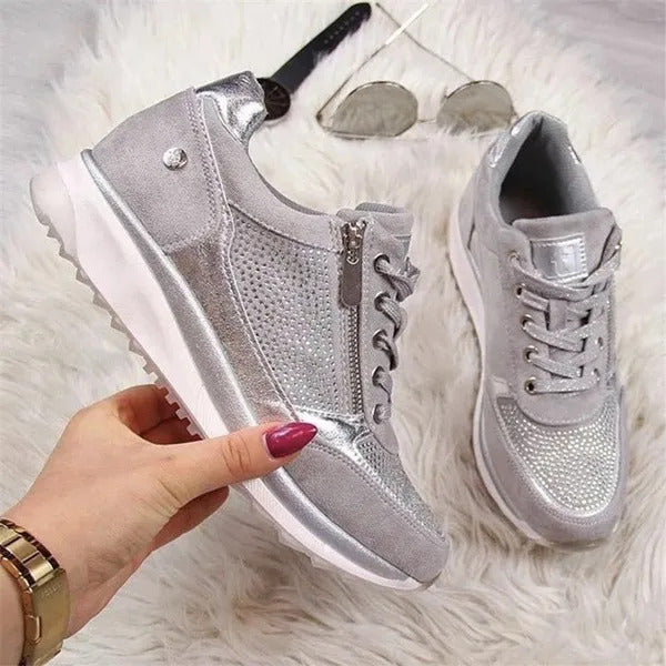 Bequeme Orthopädische Reißverschluss-Sneaker