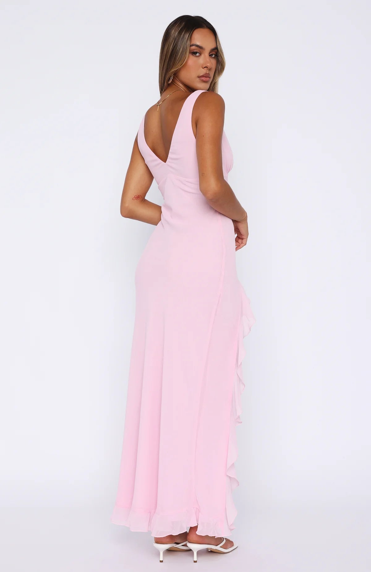 Noelle Damen Elegantes Maxikleid