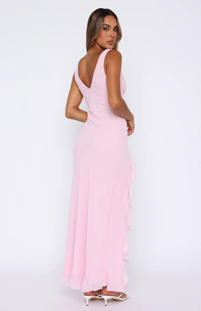 Noelle Damen Elegantes Maxikleid