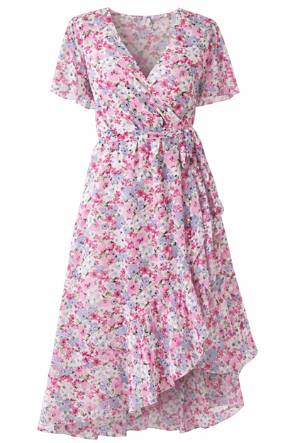 Blumiges Midikleid für Damen