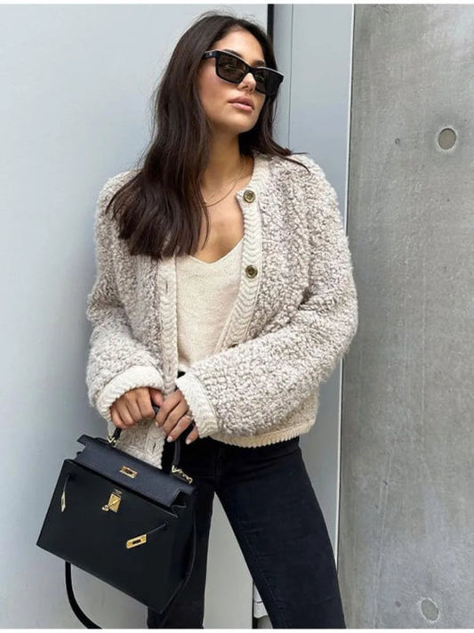 Schicke Jacke für Damen, perfekt für Herbstabende