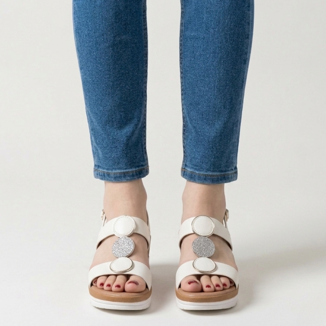Stylische Keilabsatz-Sandale mit Komfort für Damen