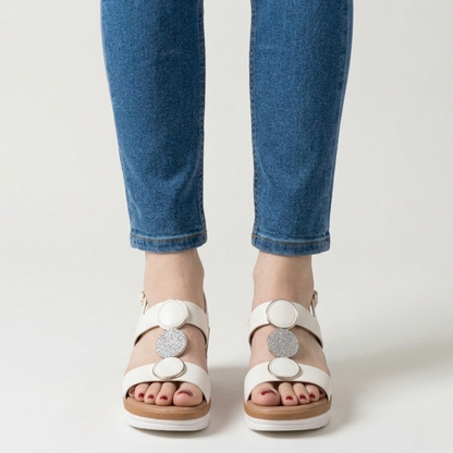 Stylische Keilabsatz-Sandale mit Komfort für Damen