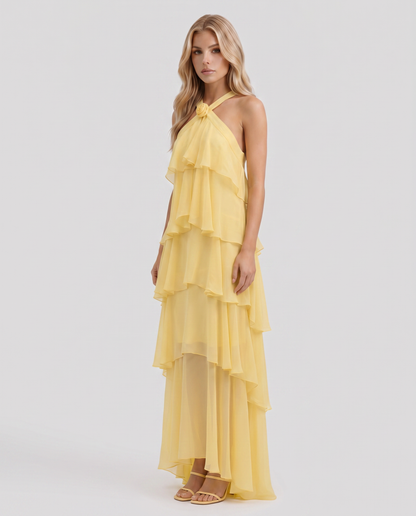 Elegantes ärmelloses Felicia Maxikleid