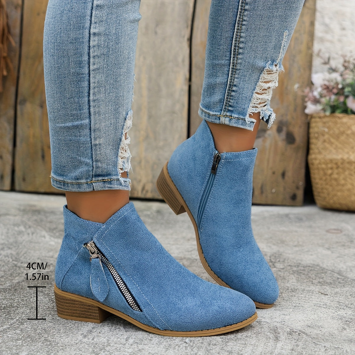 Schicke Leder-Stiefeletten für den Alltagstijl