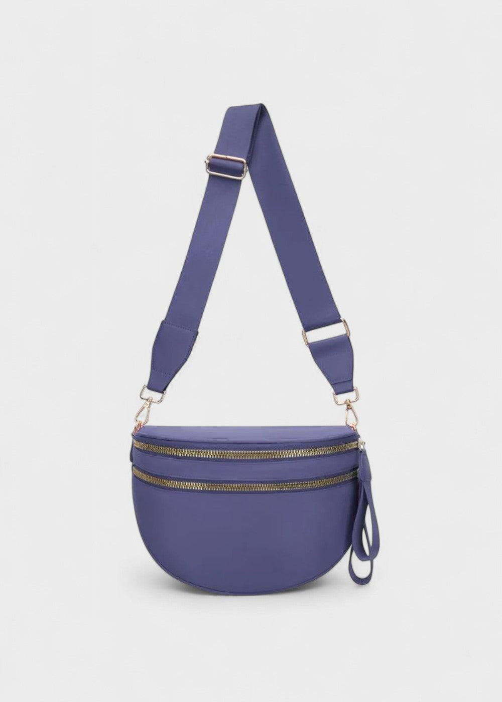 Elegante Leder-Bauchtasche für freihändigen Stil