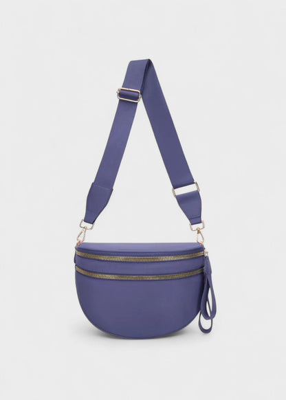 Elegante Leder-Bauchtasche für freihändigen Stil