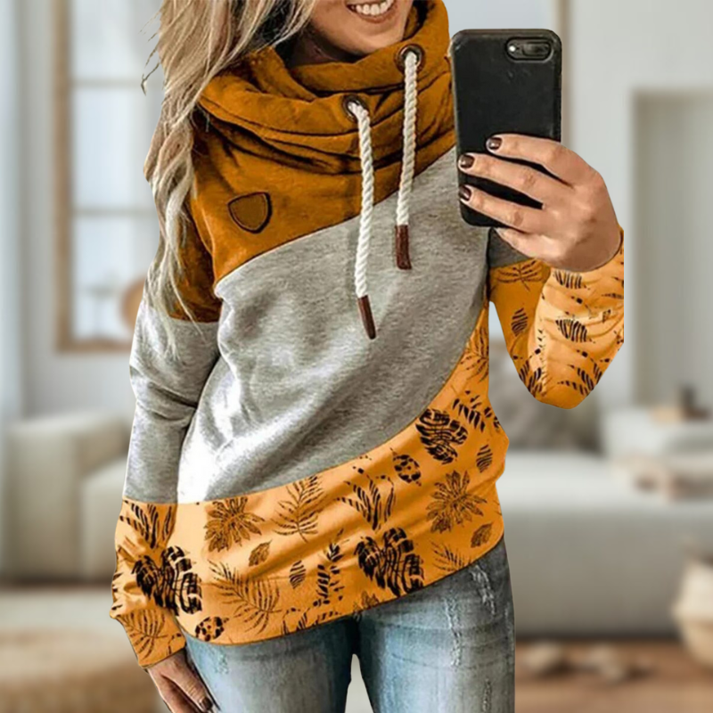 Adelle® | Langärmeliger Lässiger Kapuzenpullover