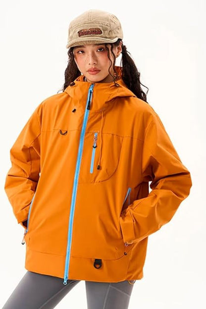 Wasserdichte Jacke für Outdoor-Abenteuer und den urbanen Alltag