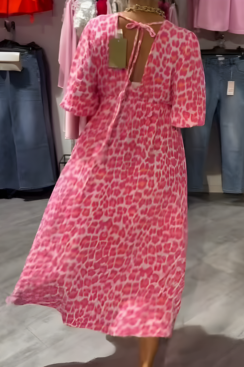 Luftiges Leinen-Sommerkleid
