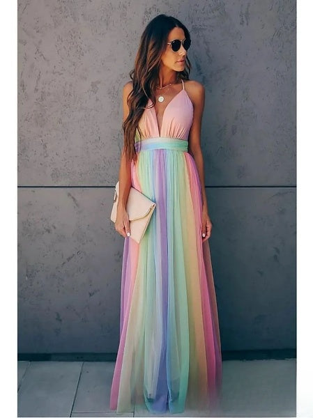Elegantes fließendes Swing-Kleid für Damen