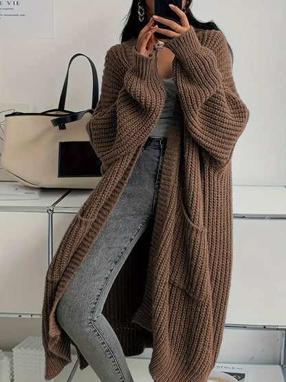 Gemütliche Strickcardigan mit Gürtel für Damen