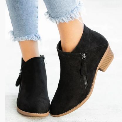 Schicke Leder-Stiefeletten für den Alltagstijl