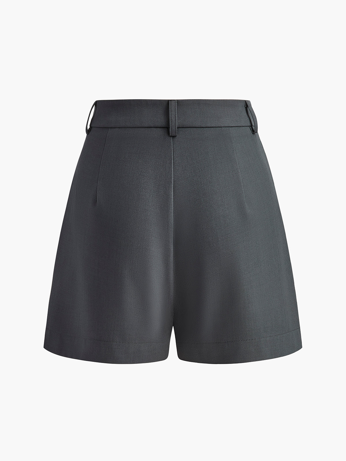 Halbtransparente Damen-Shorts mit mittlerer Taille
