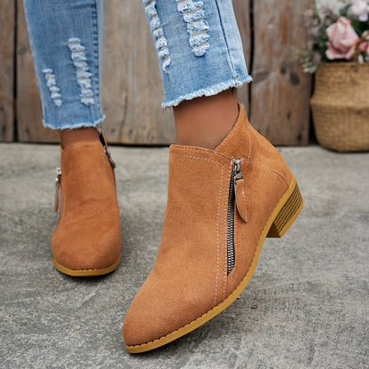 Schicke Leder-Stiefeletten für den Alltagstijl