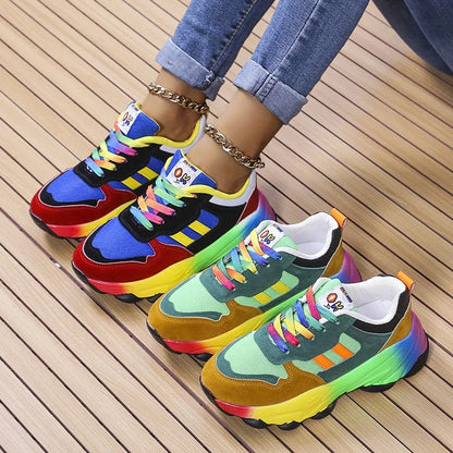 Lea ® I Modische orthopädische Sneaker in lebhaften Farbtönen