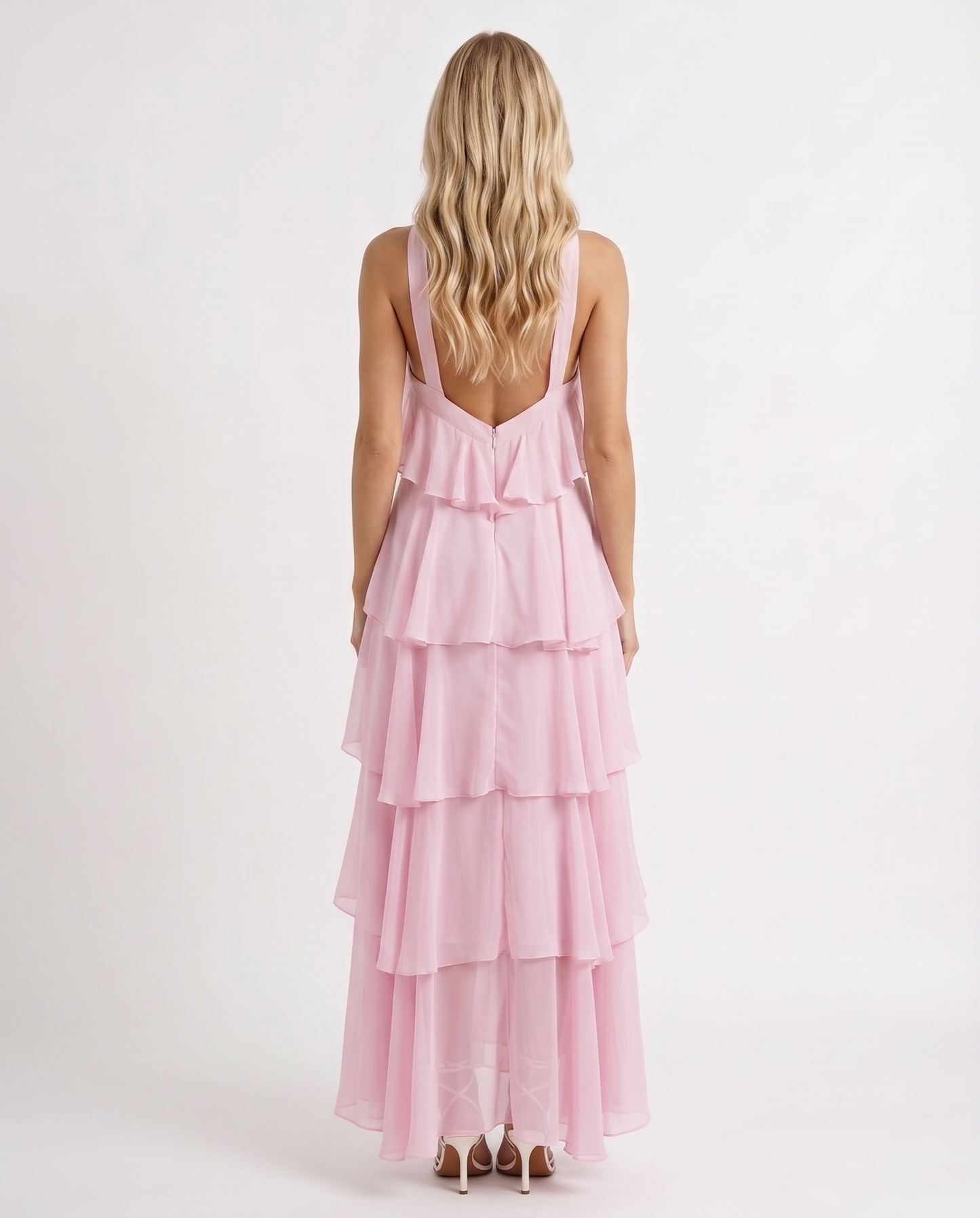 Elegantes ärmelloses Felicia Maxikleid