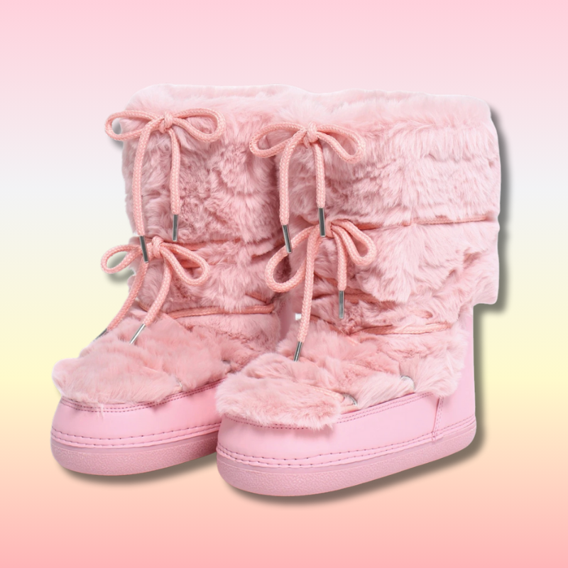 Gemütliche Kawaii Winter-Schneestiefel für Damen